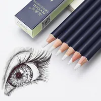 1/3/6pcs Creative Rubber Pen Pencil Eraser for Drawing Manga High Precision Pen Shape Erasers School Art Stationery Supply