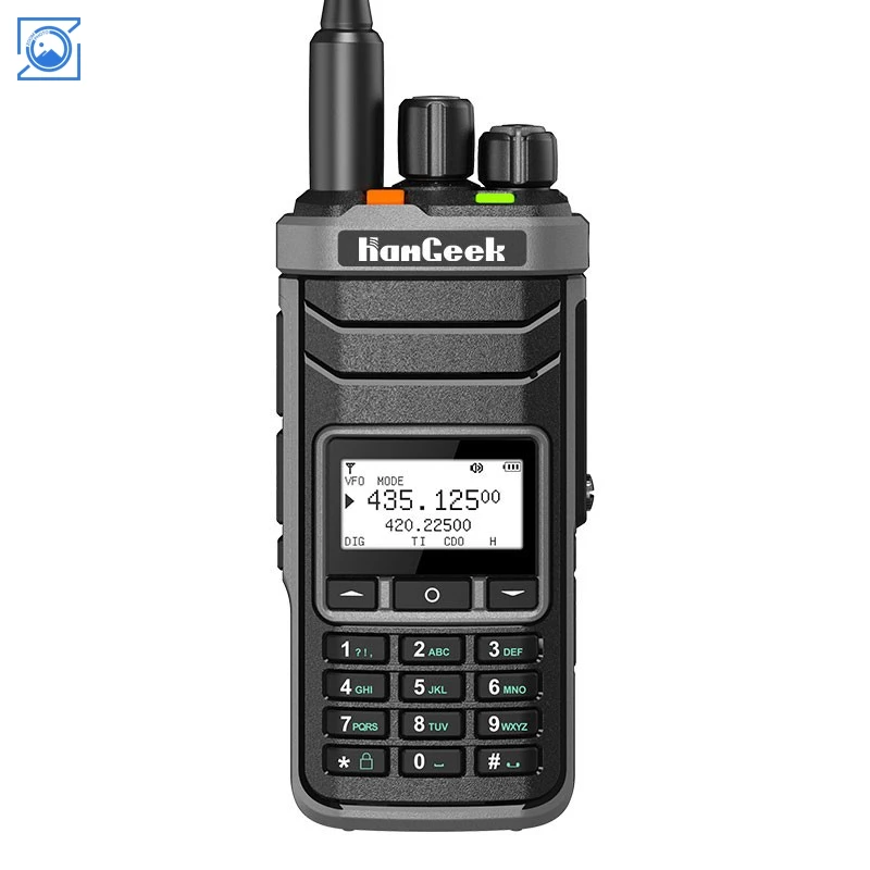 

HamGeek UV-88 Walkie Talkie 1024 канала 2 канала VFO Ручной трансивер Полночастотная рация с диапазоном