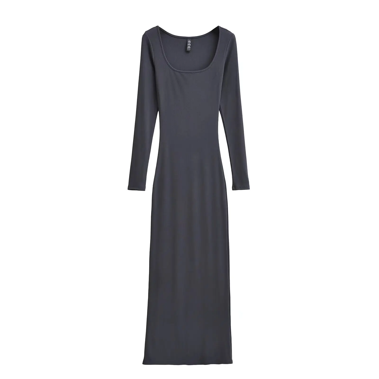 Kardaian Sexy Long Sve Dr Women's Slim Fit Bodycon Tight Fi Tail Wrap around Long Dr Street Sle Spring Autumn ...