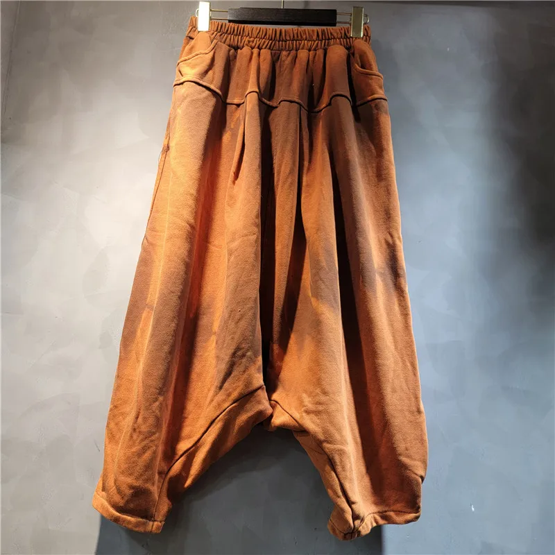 Tannt calça feminina moda solta denim calças cruzadas 2025 novo casual de cintura alta longo combinar todas as calças femininas preto vermelho verde