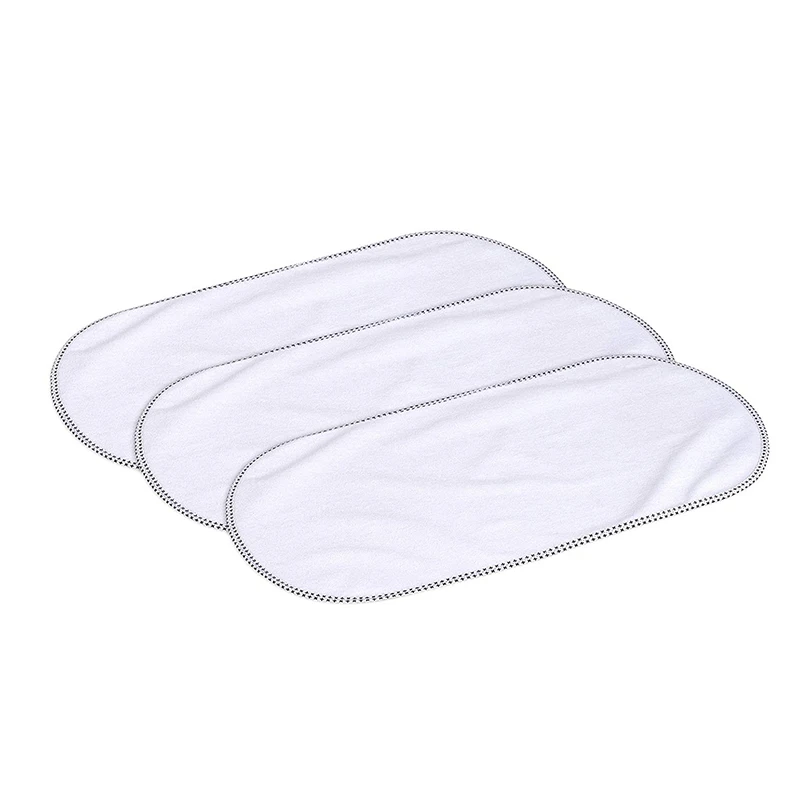 Changing Pad Liners Waterproof Flannel Cotton Perfect for Baby Diaper Changing Needs White