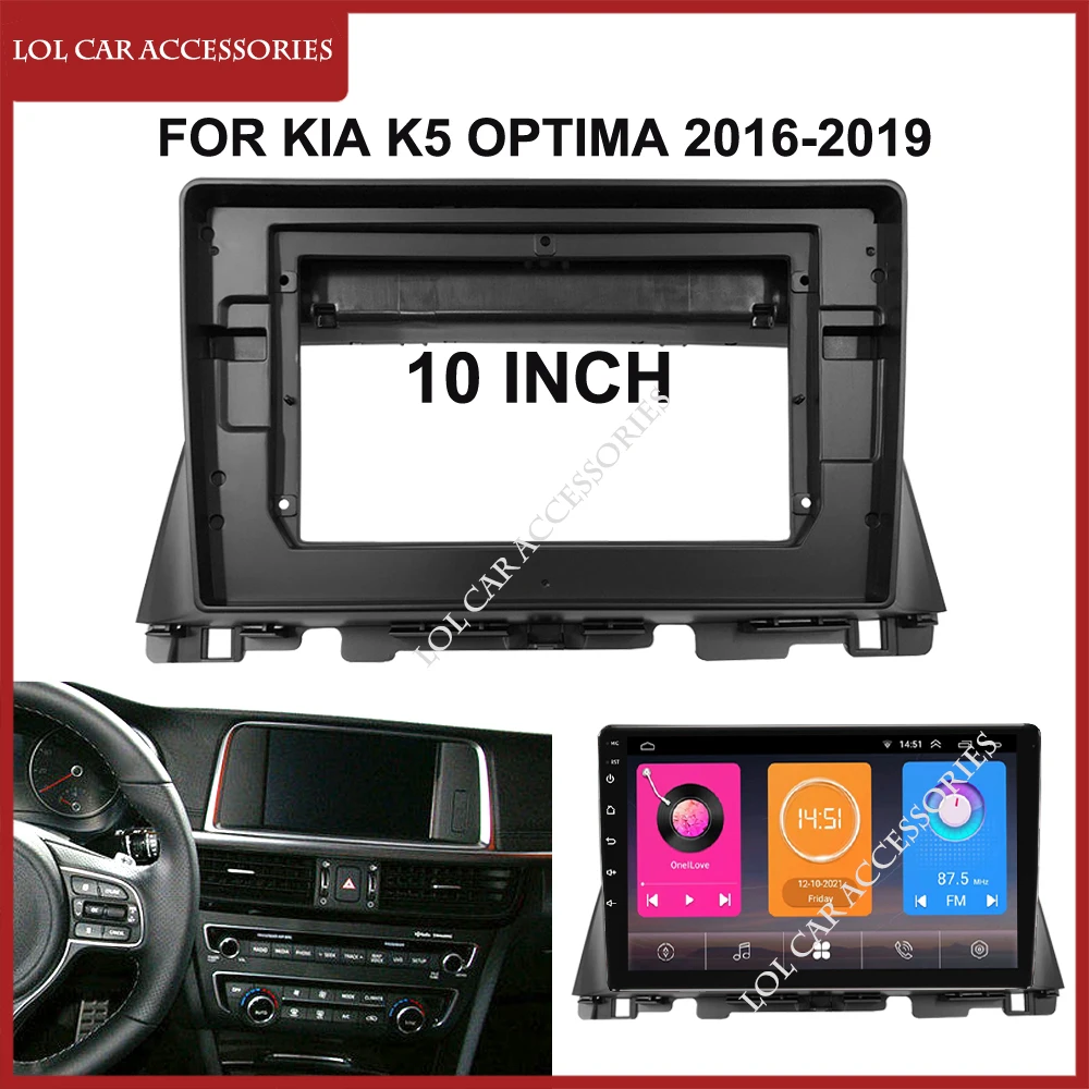 10 Inch High END For KIA K5 Optima 2016-2019 Car Radio Stereo 8 Core Android 11 QLED GPS Navigation Head Unit Multimedia Player