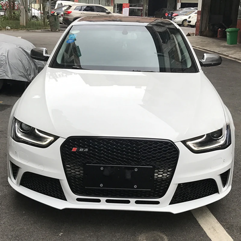 

Pop Abs Racing Grills For A4 Front Grill For A4 S4 B8.5 2013 2016 2017 Auto Front Racing Grills Grilles Auto Accessories