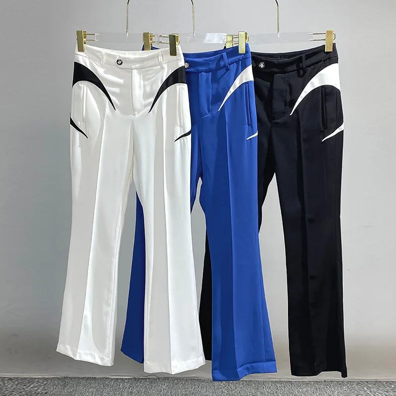 Niche 2023 autumn and winter new fashion slim golf pants women's high waist micro cropped pants sports casual pants