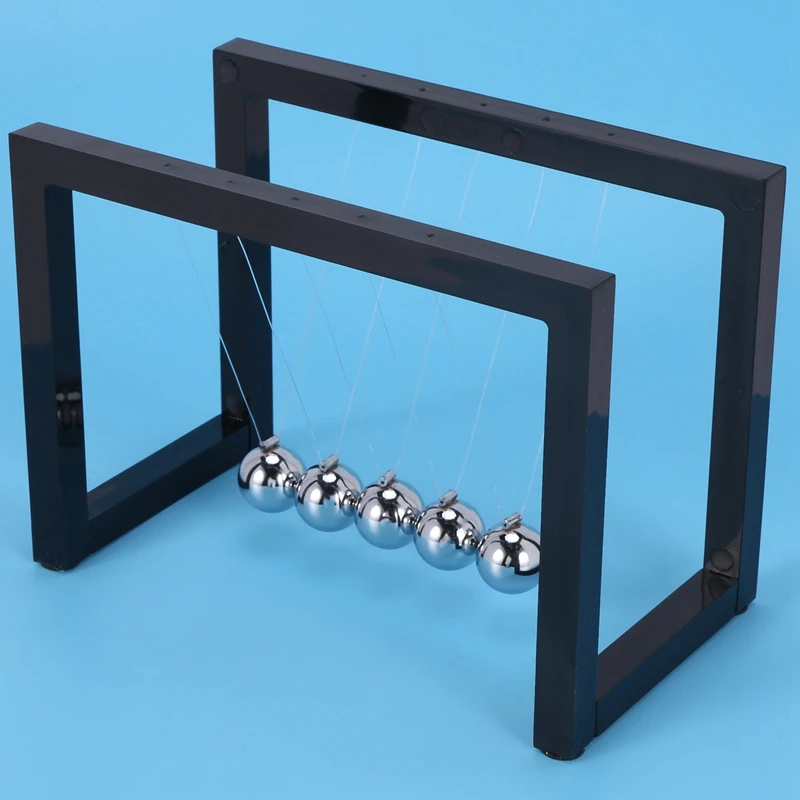 Newton Balls Cradle Balance Ball Newtons Pendulum Ornaments Home Decorations Desk Decoraction Toy Gift image 2