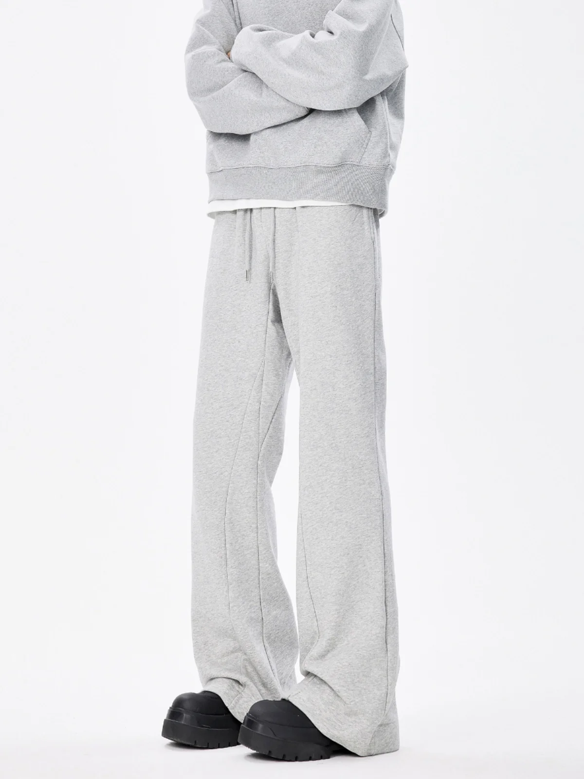 

Мужские спортивные брюки American Sle Straight Leg: модные, приталенные, с высокой талией, для осени и зимы