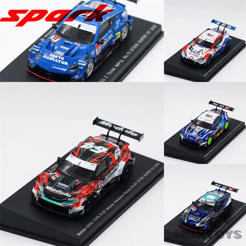 Spark 1:64 2025 TRS IMPUL WedsSport REALIZE DENSO Modulo Diecast Model Car