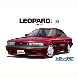 Aoshima 06109 1/24 Scale UF31 LEOPARD 3.0 Ultima 86 Racing Sport Vehicle Car Hobby Toy Plastic Model Building Assembly Kit