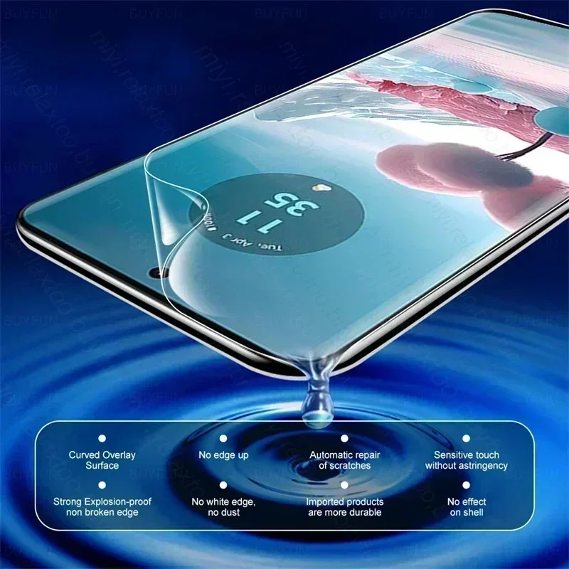 3в1 999D передняя и задняя гидрогелевая пленка для Motorola Edge 40 Neo 5G, защитное стекло для камеры Moto Rola Edge40neo Edge40 40Neo 2023