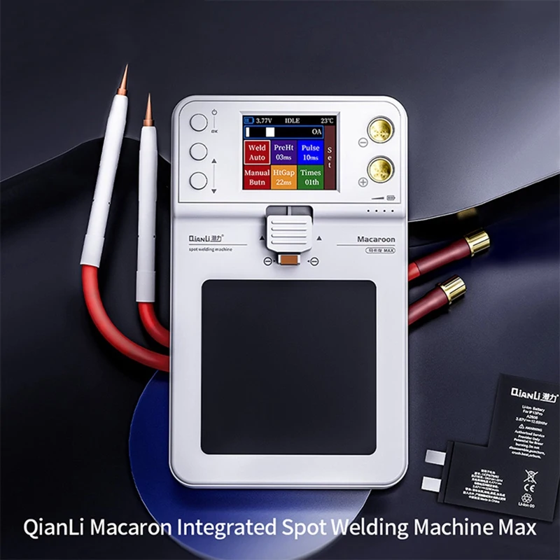 Qianli DIY Macaron Integrated Spot Welding Machine Max Double Pulse Spot Welding For Mobile Phone Battery Micro-Type Spot Welder