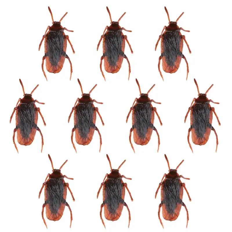 Realistic Centipede Toy 10 Pcs Fake Roaches Bulk Fake Cockroach Tricky Toy Scorpion Toys Bulk Scorpion Simulation Spooky Toy