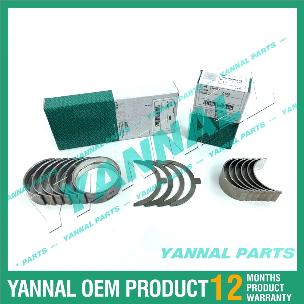 

Main Bearing & Con Rod Bearing For Kubota D722 Engine Aftermarket Parts