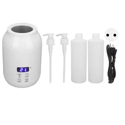 Single Bottle Massage Oil Heater Massage Oil Heater LED Display Touch Control Temperature Adjust Essential Oil Bottle Warmer