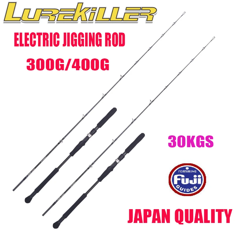 Lurekiller Electric Jigging Fishing Rod 1.91m OCEA EJ 26-30kg Power Lure Max400 PE3-8 Japan Quality Saltwater Rod Boat Rods