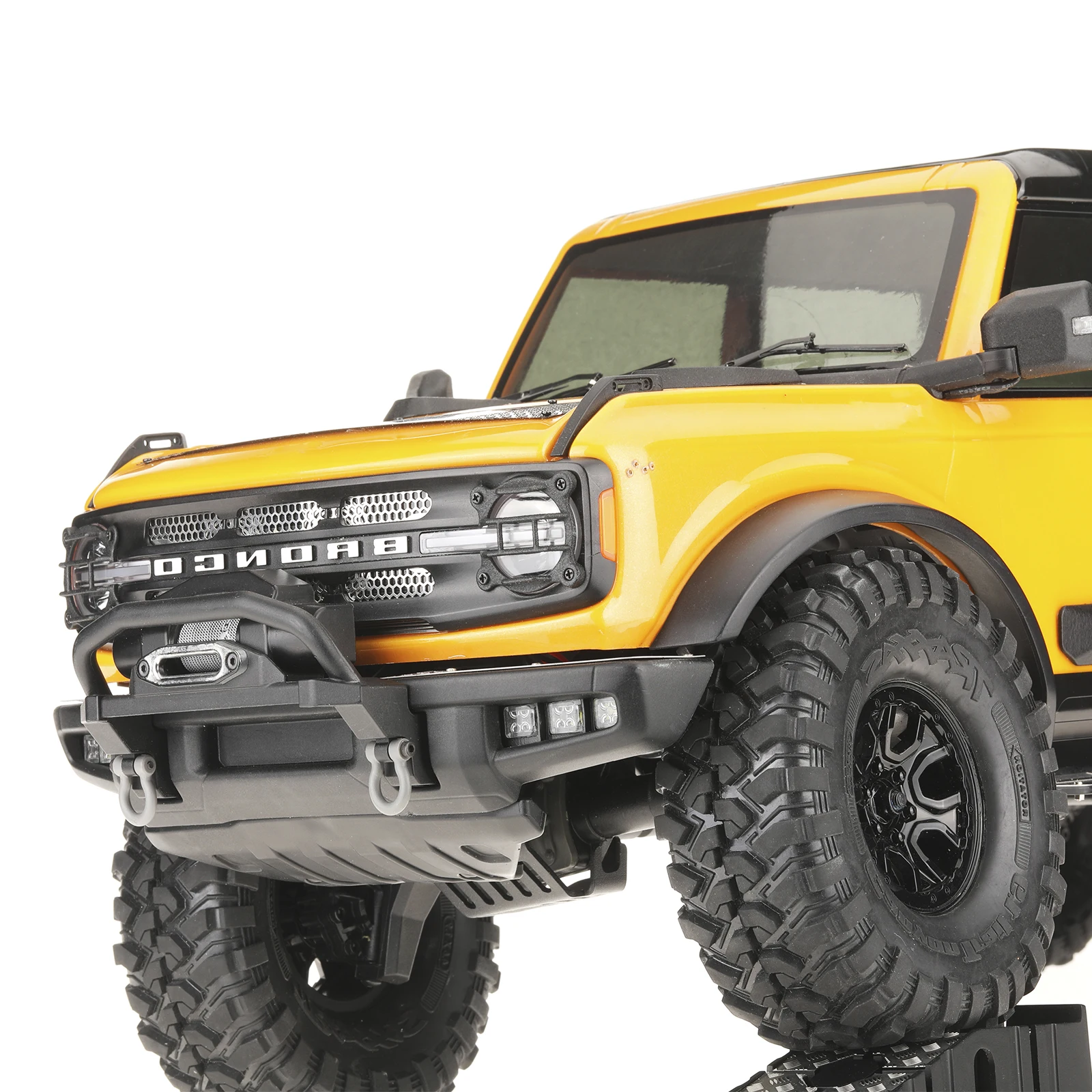 Cubierta de faro para coche teledirigido, piezas modificadas de Trx-4, para 1/10 Rc Crawler Trax Trx4 Bronco 2021