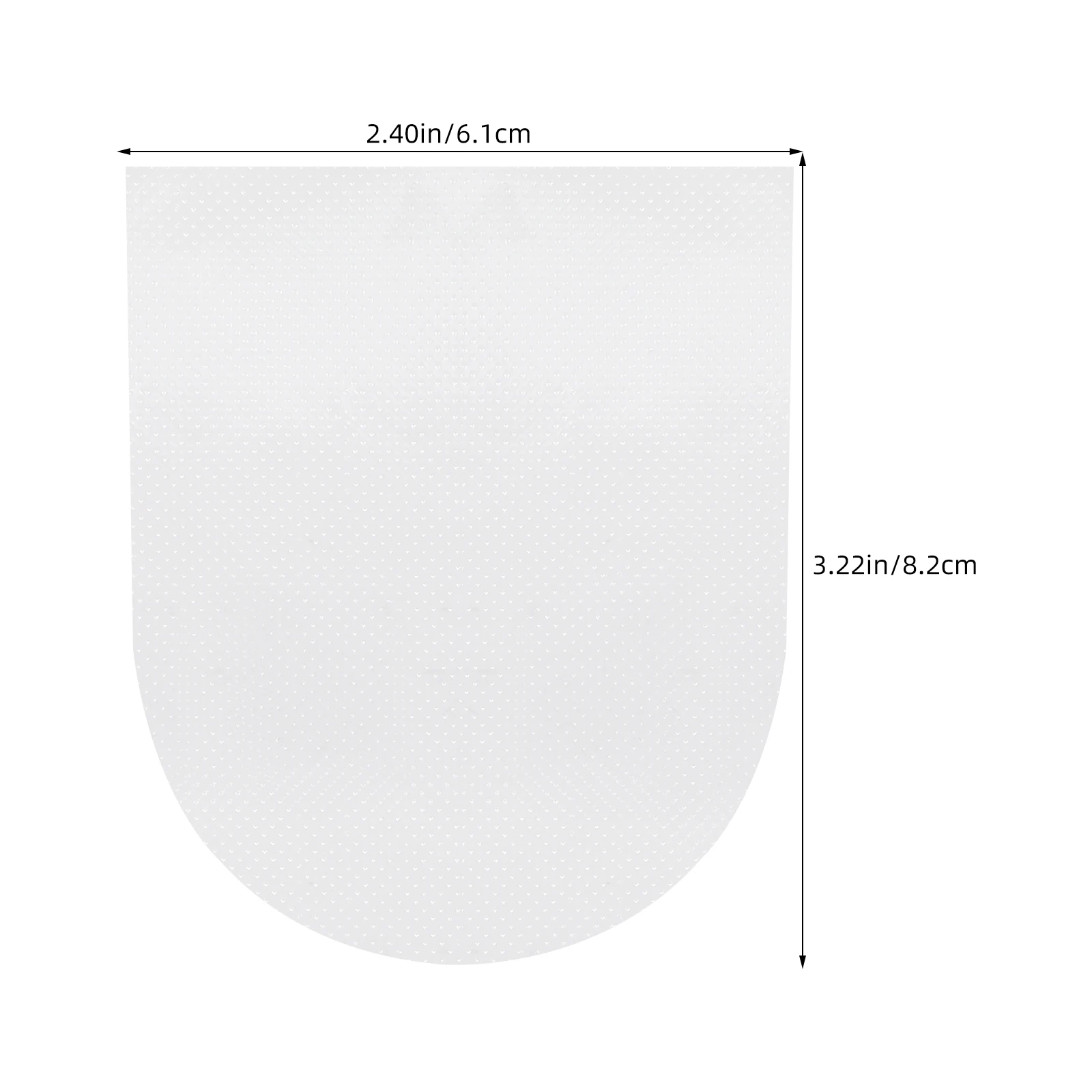 60 قطعة من قفاز اللسان الواقي المقاوم للطعم وغطاء حماية شفاف #4