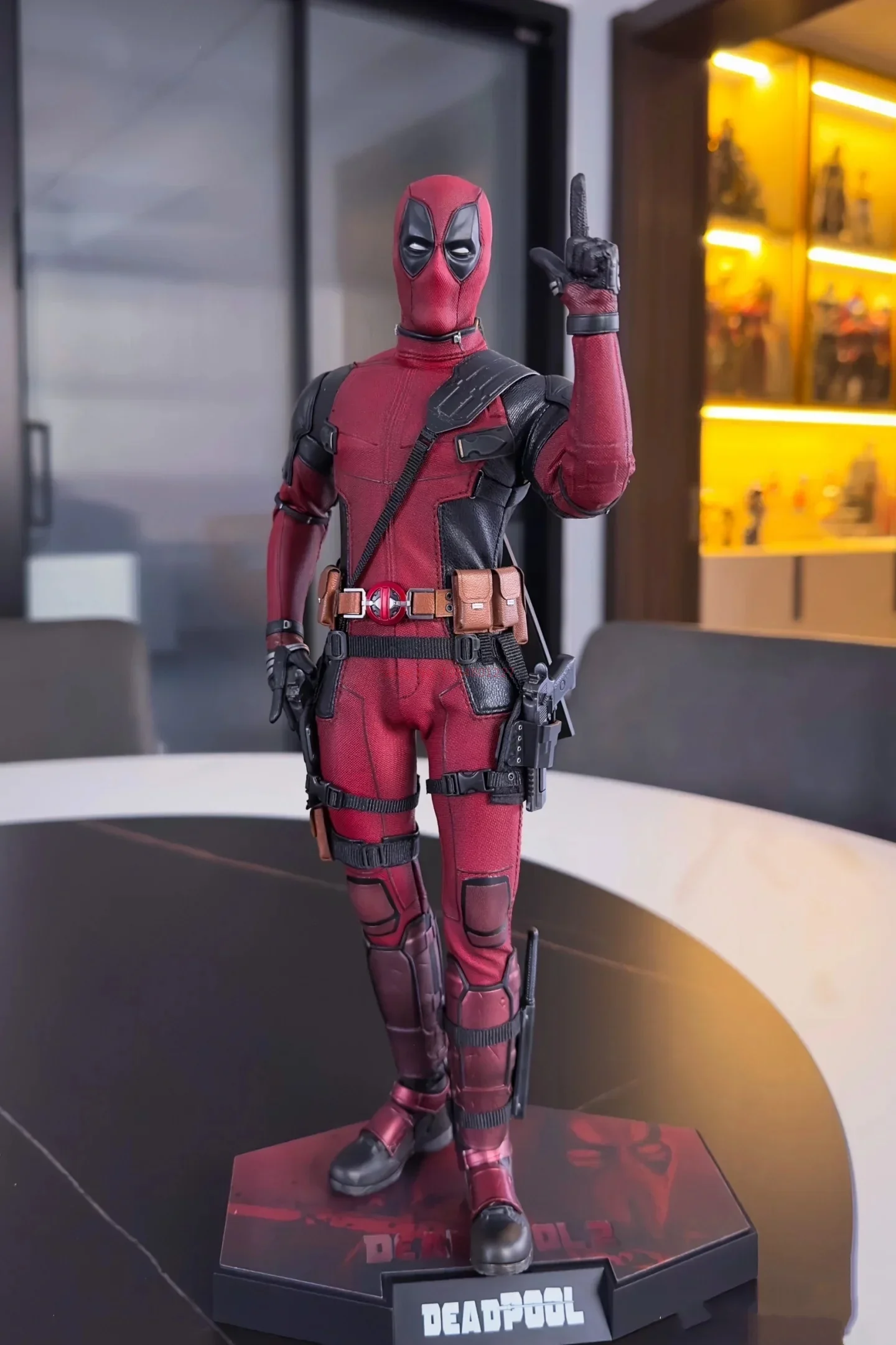 

Hot 30cm Anime Figure Hottoys Ht 1/6 Mms490 Deadpool2 2.0 Action Figure Model Hobbies Collect Model Collection Xmas Gift Toys