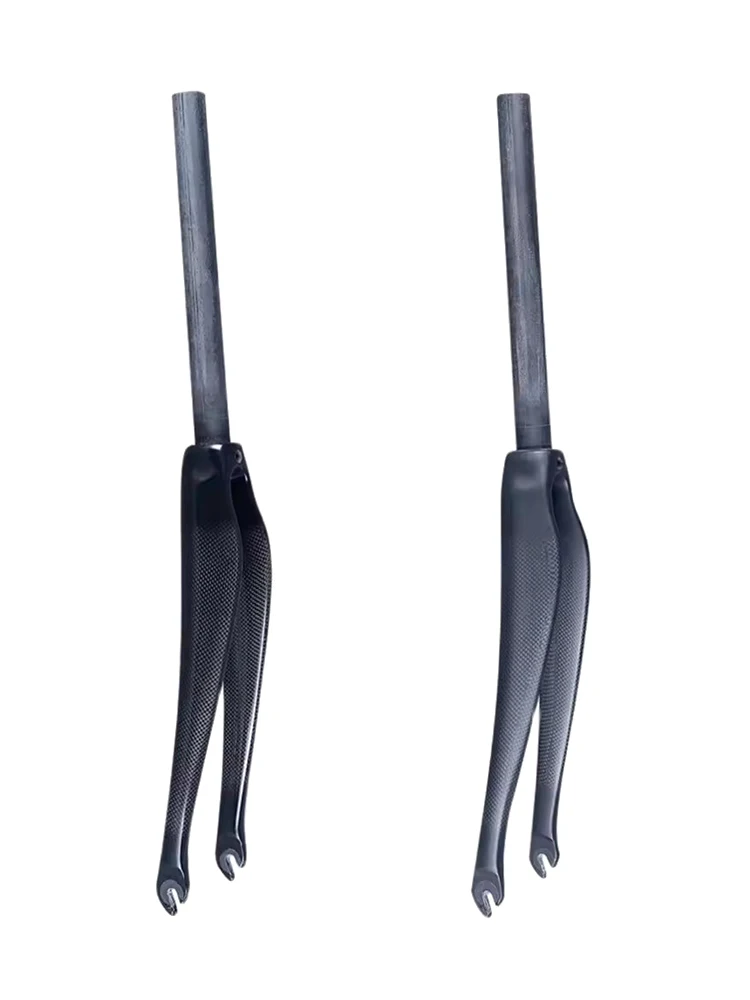 AliExpress TOSEEK Bike Fork Road Bicycle Forks 700C*25C Carbon Fiber Front Forks Road Bike Fork QR 9*100mm 3K Glossy or Matte