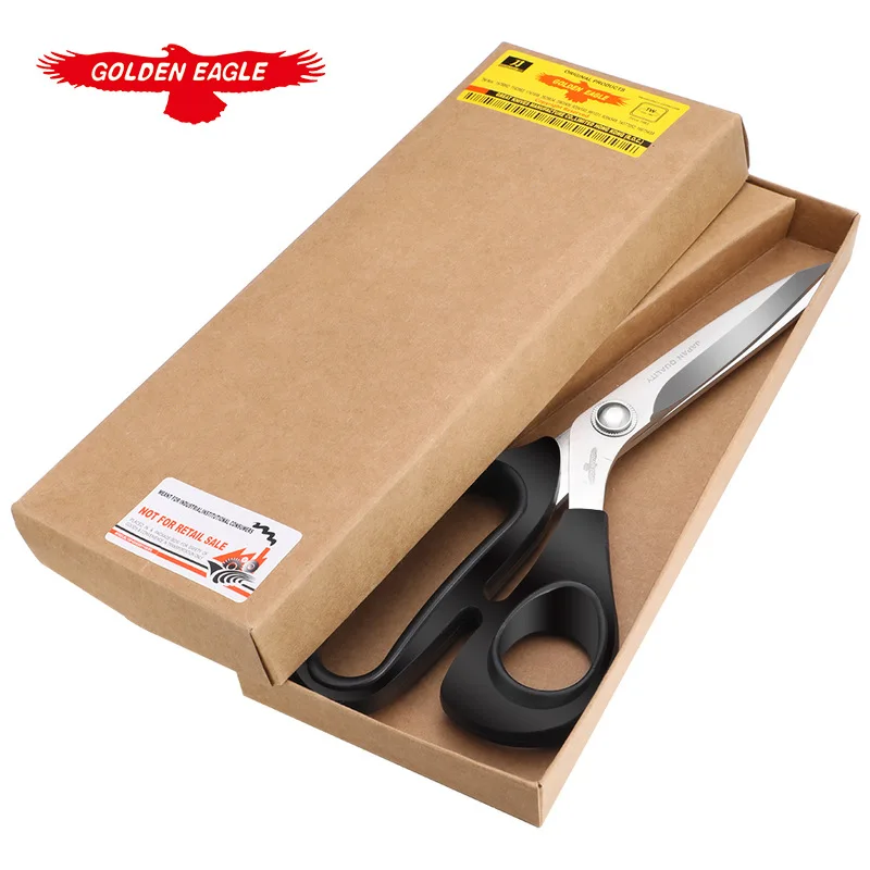 Eagle Brand 8-inch Light Plastic Handle Portable Clothing Scissors, Household Patchwork Clothing Scissors GE-1080-8