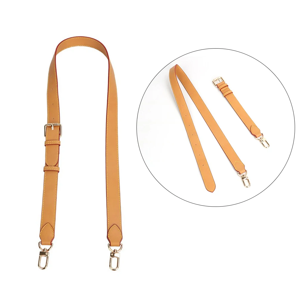 1.2CM/1.5CM/1.8CM/2.5CM Adjustable PVC Leather Belt Handbag Strap Vintage Style Versatile Crossbody Shoulder Bag Accessories