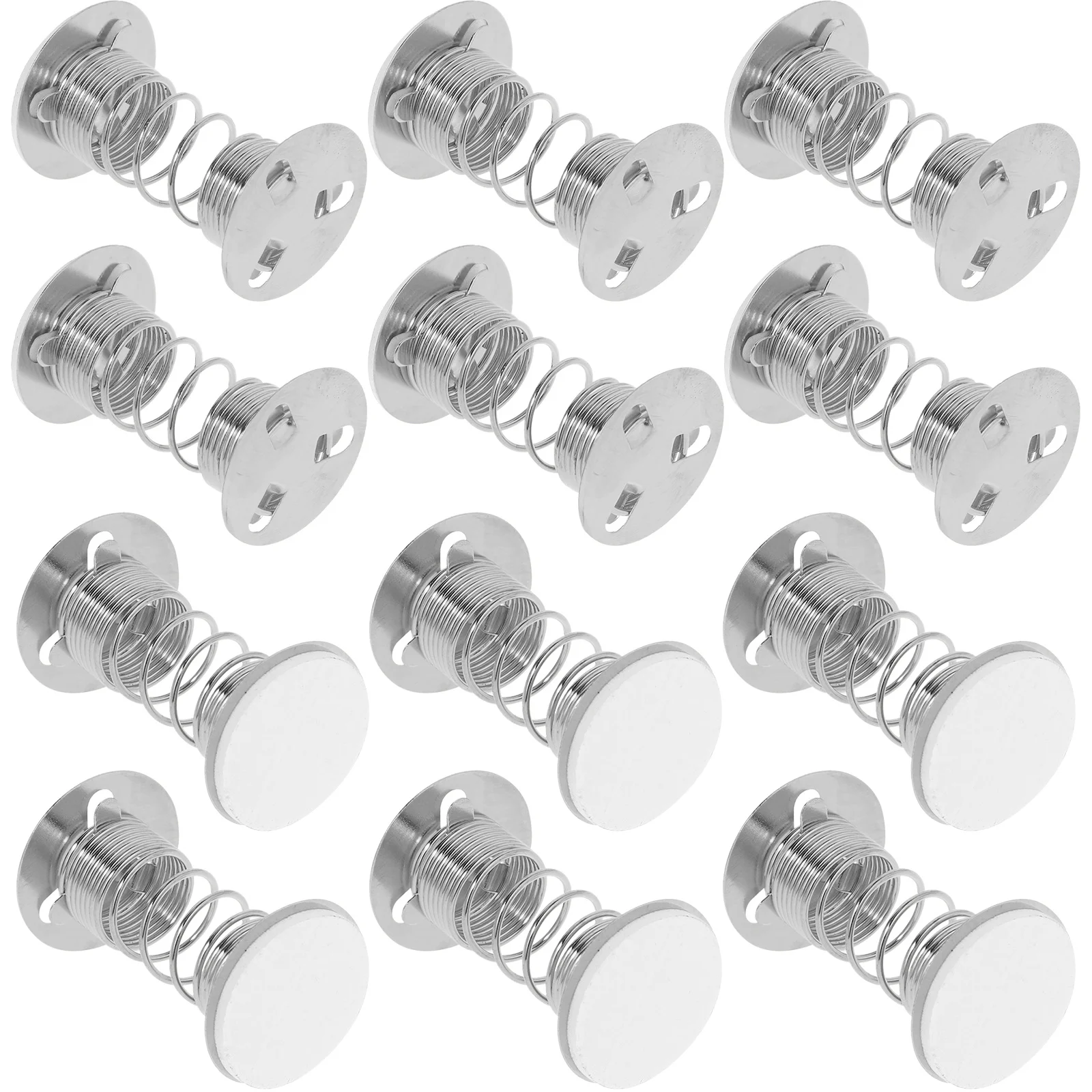 12 قطعة قاعدة الربيع لاصق المعادن التوسع انكماش سوينغ رئيس قطة الحظ الطين زخرفة ل لوحة سيارة الحرفية اكسسوارات #5