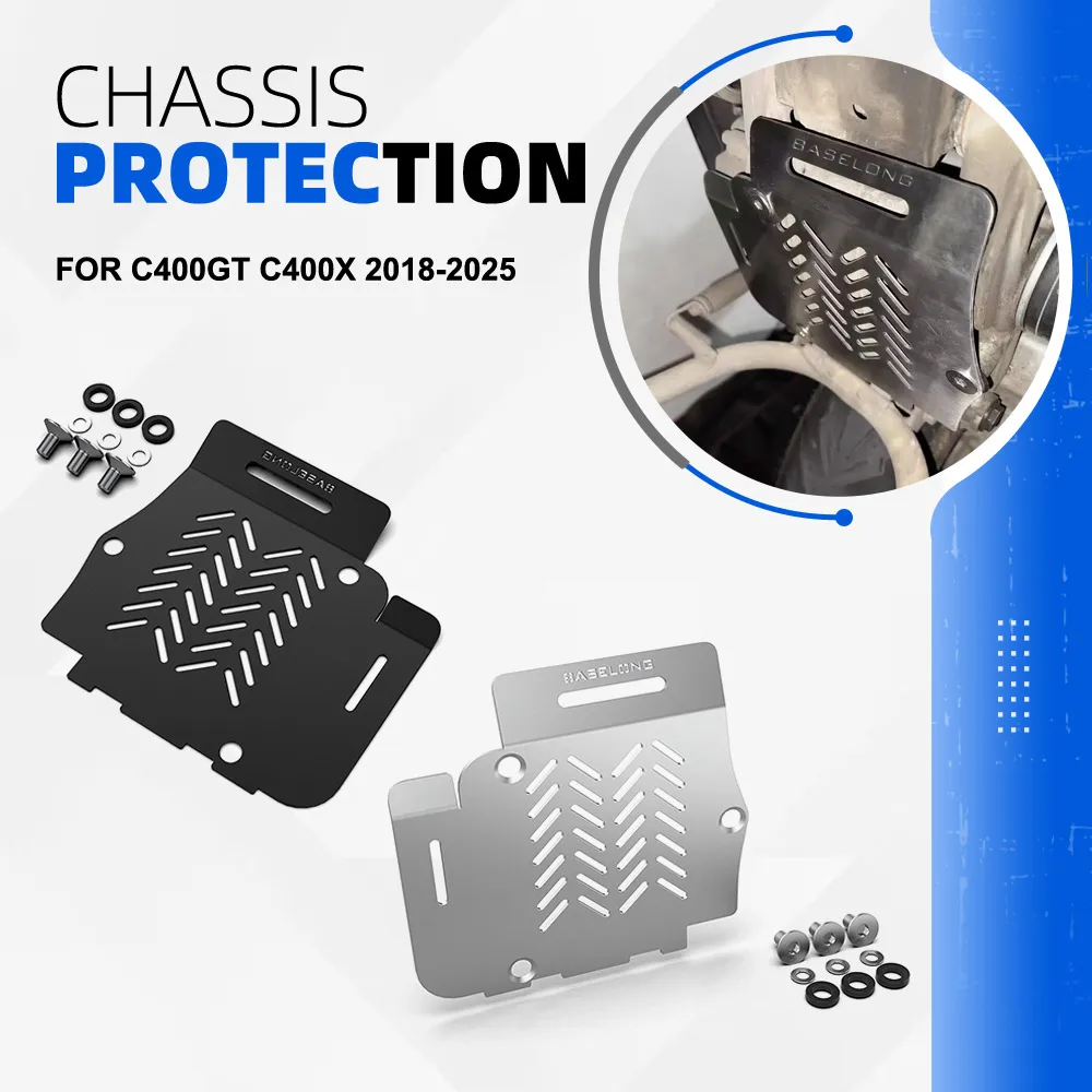

For Voge 350 SR4 MAX Skid Plate Bash Frame Guard For BMW C400GT C400X 2018-2025 Motorcycle Engine Guard Chassis Protection Cover