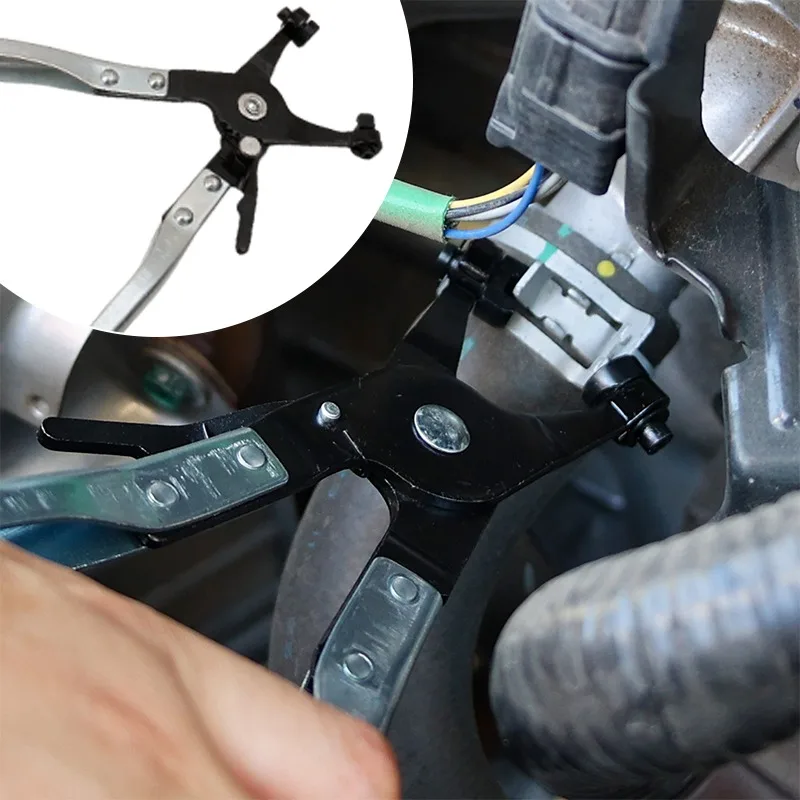 

Quick Disconnect Fuel Pipe Pliers Hose Release Tool Automotive Car Repair Carbon Steel Hand Tool For Engine Maintenance Garage