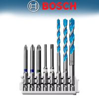 BOSCH 2608522420 Pick Click Screwdriver MultiConstruction Drill Bit Mixed S2 Modified Steel High Hardness 8-pcs Tool Accessories