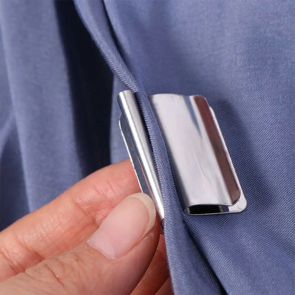 Magnetic Magnetic Curtain Clips Powerful Magnetic Hold Closely Fit Drill-Free Clips Light-Blocking Rust-resistant Blackout Clips