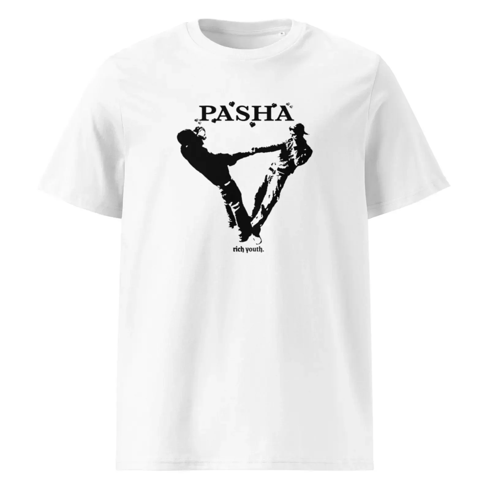 Pashanim amp Rb030 T Shirt Heavy Cotton vintage Washed Breathable Versatile Unisex Soft Slightly Top For Everyday Wear Casual