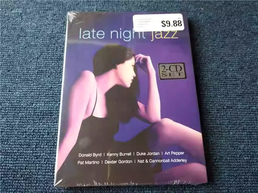 

CD Classic Cool Jazz & Smooth Jazz Compilation Late Night Jazz Music CD 2CD Set Cosplay Walkman Car Soundtracks Box Gifts