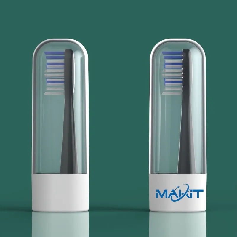 Makit 1pc Portable Electric Toothbrush Head Cover – Dustproof Travel Case for Oral Care