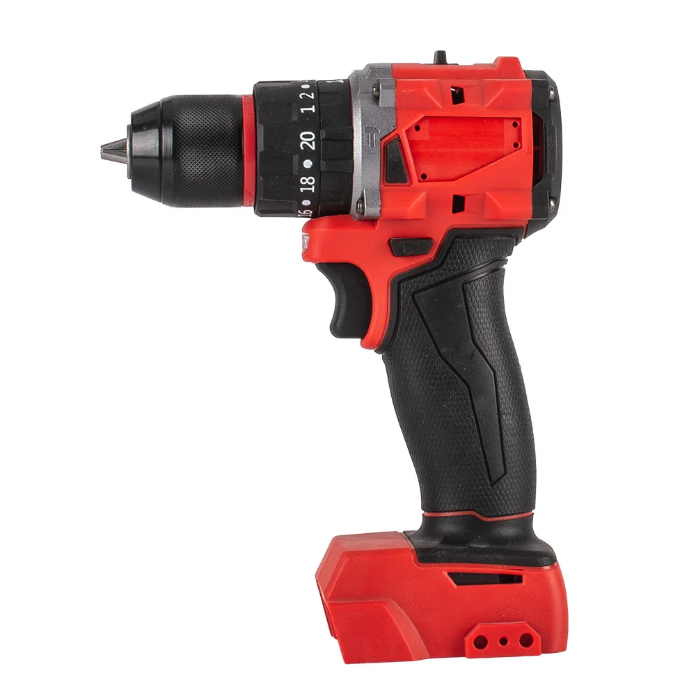 18V 2.0Ah Brushless Cordless Impact Drill, Li-ion Rechargeable Screwdriver, Variable Speed Industrial OEM Power Tool