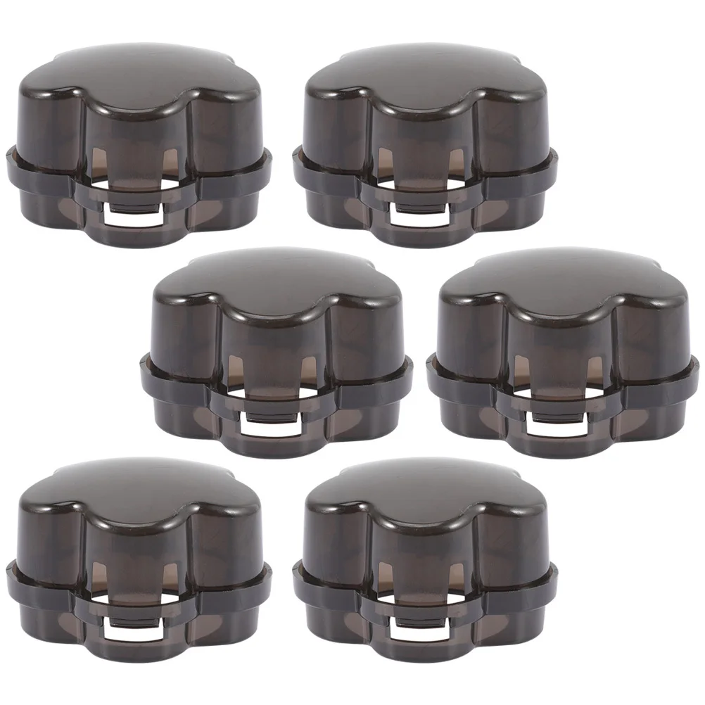 

6Pcs Gas Stove Knob Safety Covers Child Proof Stove Guard Translucent Oven Knob Cover for Home Use Oven Childproof Lock