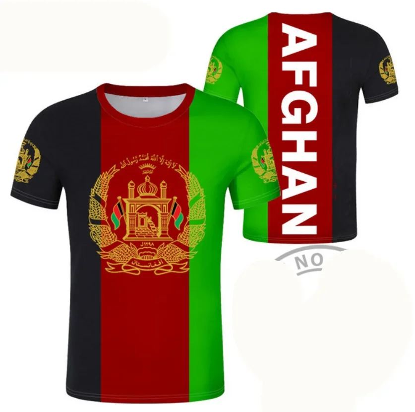 AFGHAN T Shirt Free Custom Name Number Afg Slam Afghanistan Arab t-shirt Persian Pashto Islamic Print Text Photo Flag AF Clothes