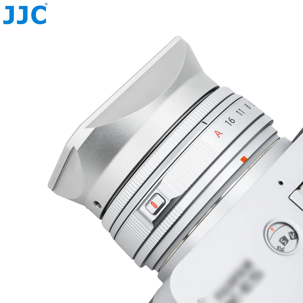 JJC Gegenlichtblende für Fujifilm XF 27mm f/2.8 R WR Objektiv, XF 23mm F2.8 R WR Objektiv mit Objektivkappe ersetzt LH-XF27 Gegenlichtblende – Detail 11