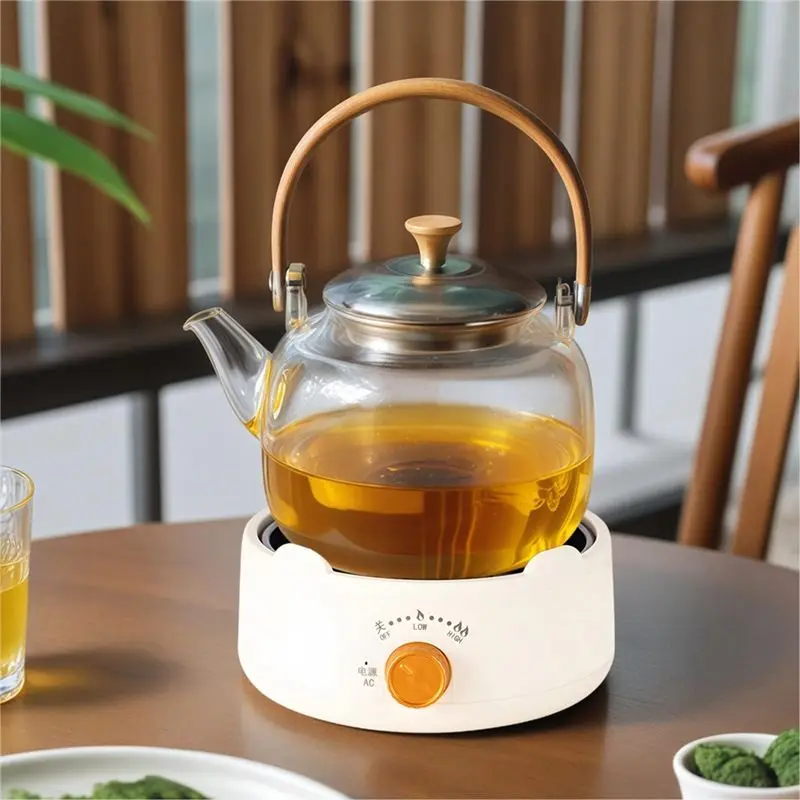 B89B-Multifunctional Electric Mini Coffee Heater Milk Tea Mocha Heating Stove Hot Plate Cooking Pot Oven Furnace Cooker
