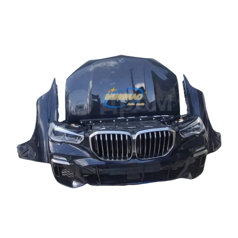 

Used Body Kit for X5 G05 Includes Bumper Headlights New Grille Front Bumper with Radiator Hood and Fenders