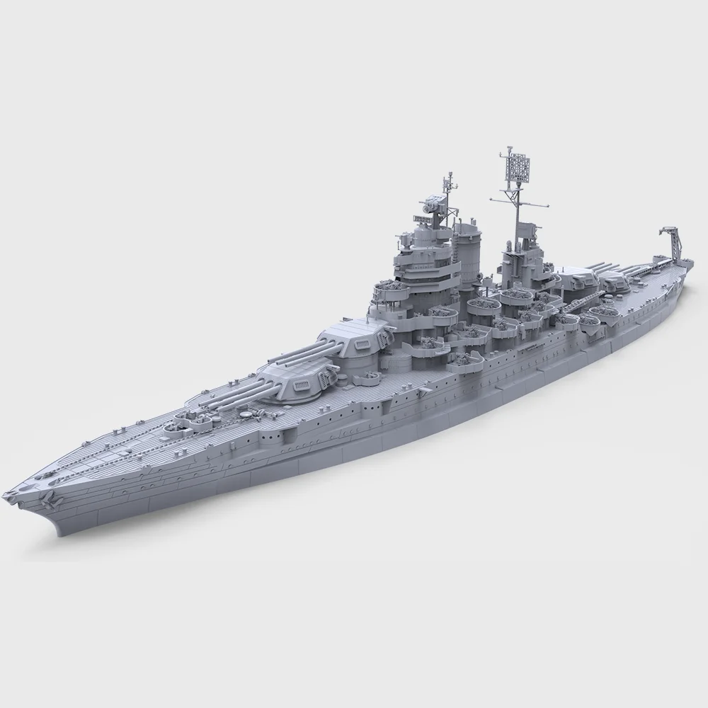 

USS New Mexico Class Mississippi (BB-41) 1945 Battleship SSMODEL SSC704-A 1/350 1/700 Military Model Kit Miniature Static Model