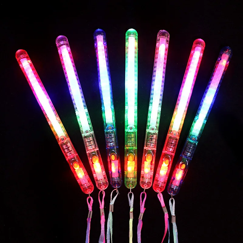 

10/20pcs/lot Led Rave Party Flashing Wand Led/light Up/bright Patrol Stick Flashing Concert Party Favors Glow Party Suppli