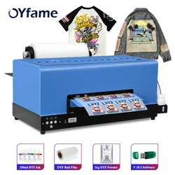 OYfame A3 DTF Printer Directly Trasnfer Film DTF FilmA3 L805 DTF Printer for jeans hoodie shoes cap t shirt printing machine A3