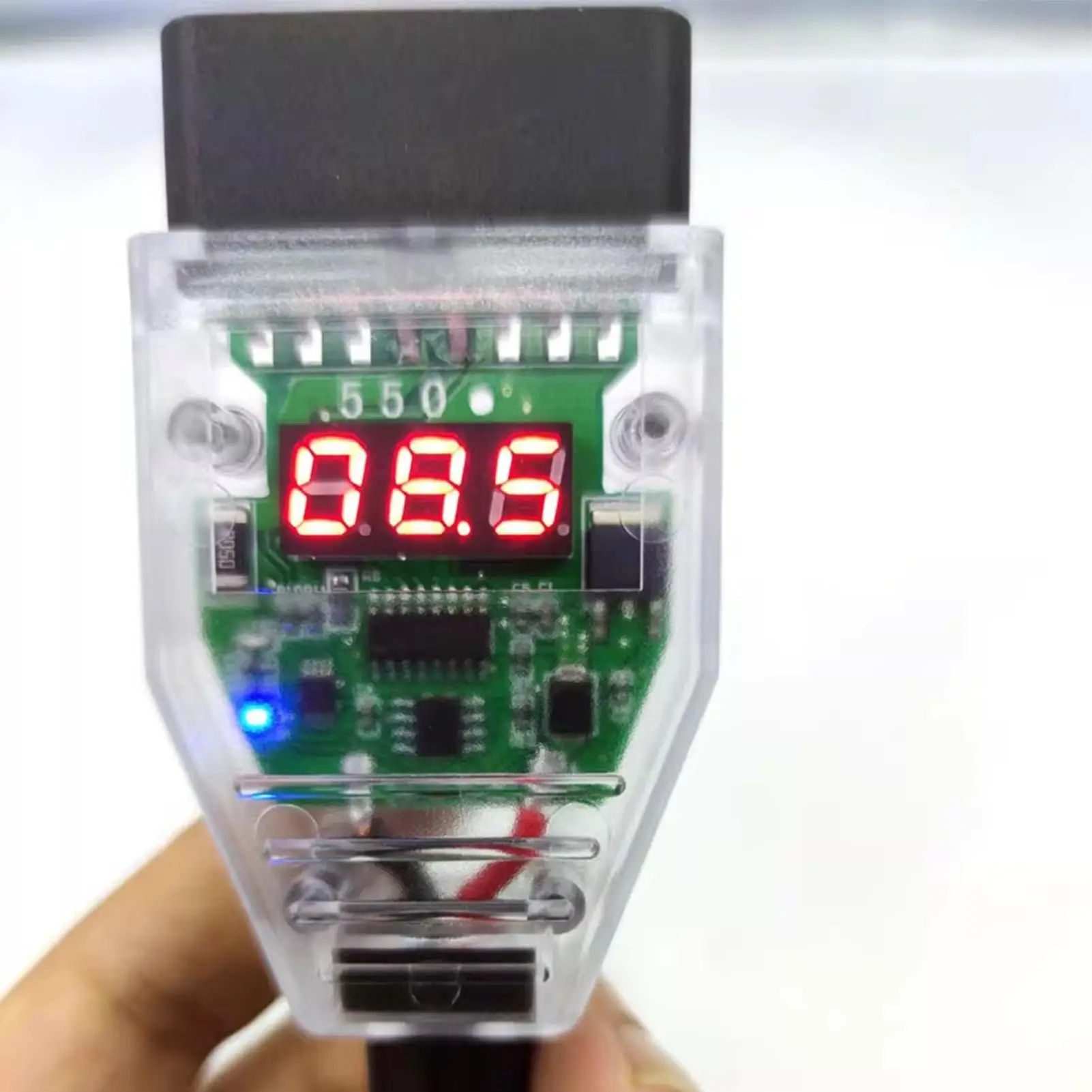 Car Memory Saver ECU Power Supply Cable With LED Display Memory Saver For Car Battery For Dashboard Data Loss Radio Lock