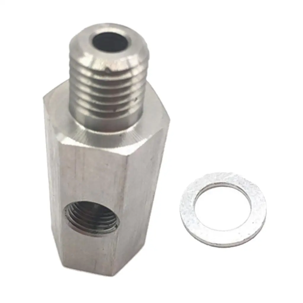 

NPT Fitting Male To Female 1/8" To M12x1.25 Adapter Oil Pressure Sensor