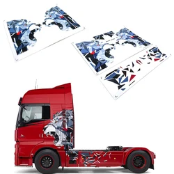 Lion Graphics Model Sticker Decorate for 1/14 Tamiya RC Truck For MAN TGX TGS