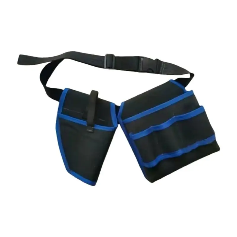 

Y1UD Ergonomic Tool Heavy Duty Canvas Waist Bag Adjustable Belt For Professionals