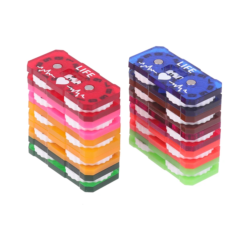 1PCS Random 41x20x9mm Wound Tracker 00-99 1 Tracker No Painting Requirement Life Tracker Board Game Counter