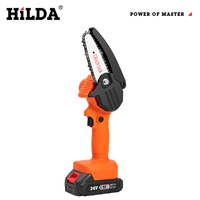 HILDA Electric Saw Chainsaw Cordless Mini Portable Handheld Rotary Tool For Cutting Woodworking Tools