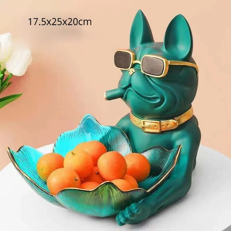 

Home Storage Organization Dog Cat Modern Figurine Candy Fruit Key Desktop Home Decor Storage Container Home Office Storage Box