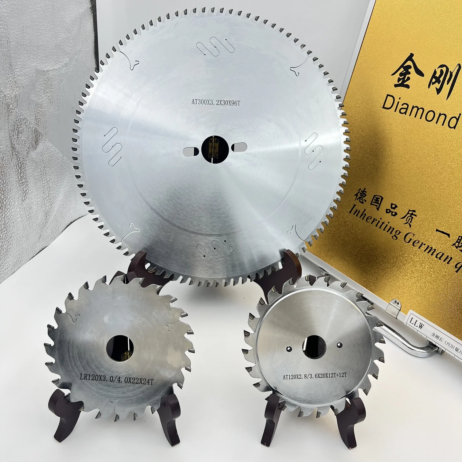 Woodworking Diamond Scoring Saw Blade 120 x 2.8-3.6 x 22 Z=12+12 Woodworking Tool OEM Manufacturer