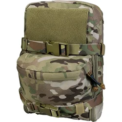 Tactical MOLLE Hydration Pack for 2L Hydration Water Bladder 500D Lightweight Nylon Hydration Pack for Hiking Running Biking